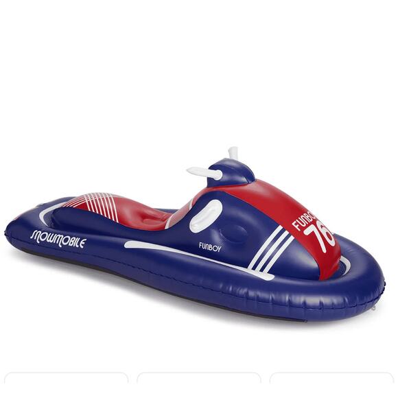 Funboy Luxury Inflatable Snowmobile Sled New in Box - Picture 6 of 6